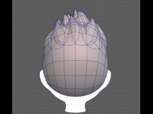 Base Hair for Boy V03 Model 3D