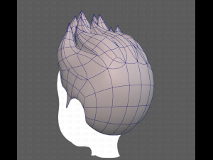 Base Hair for Boy V03 Model 3D