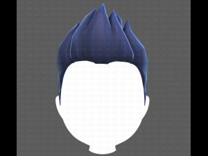 Base Hair for Boy V03 Model 3D