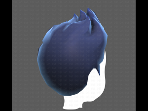 Base Hair for Boy V03 Model 3D