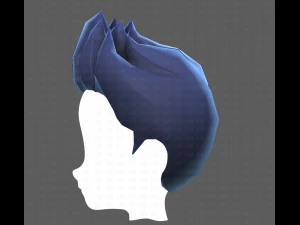 Base Hair for Boy V03 3D Model