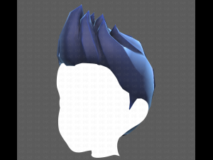 Base Hair for Boy V03 Model 3D