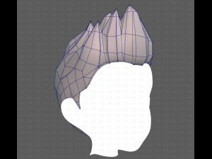 Base Hair for Boy V03 Model 3D