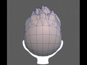 Base Hair for Boy V03 3D Model