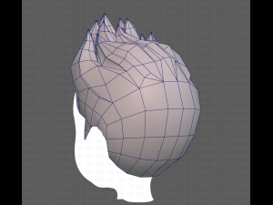 Base Hair for Boy V03 Model 3D
