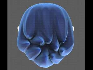 Base Hair for Boy V03 3D Model