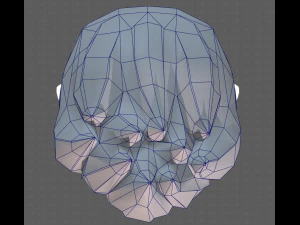 Base Hair for Boy V03 3D Model