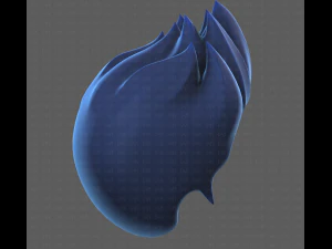 Base Hair for Boy V03 3D Model