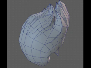 Base Hair for Boy V03 3D Model