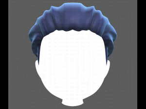 Base Hair for Boy V04 3D Model