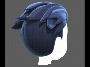 Base Hair for Boy V04 3D Model