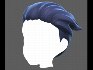 Base Hair for Boy V04 3D Модель