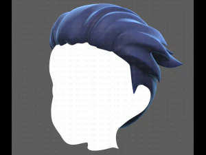 Base Hair for Boy V04 3D Model