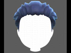 Base Hair for Boy V04 3D Model