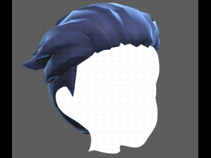 Base Hair for Boy V04 3D Модель