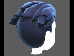 Base Hair for Boy V04 3D Model