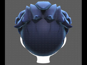 Base Hair for Boy V04 3D Model