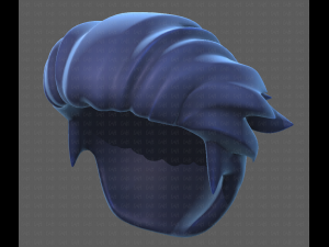 Base Hair for Boy V04 3D Модель
