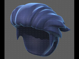 Base Hair for Boy V04 3D Model
