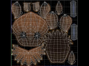 Base Hair for girl V05 3Dモデル
