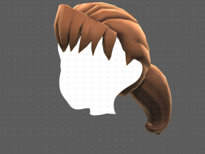 Base Hair for girl V06 Modèle 3D