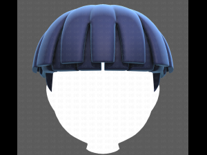 Base Hair for Boy V05 Model 3D