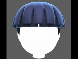 Base Hair for Boy V05 3D Model