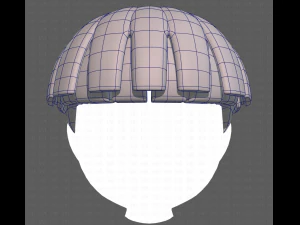 Base Hair for Boy V05 3D Model