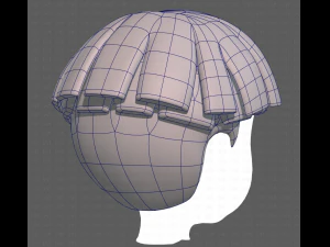 Base Hair for Boy V05 3D Model