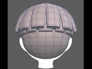 Base Hair for Boy V05 3D Model