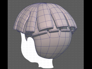 Base Hair for Boy V05 Model 3D
