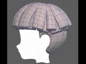 Base Hair for Boy V05 3D Model