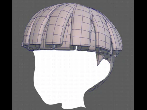 Base Hair for Boy V05 3D Model