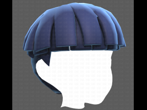 Base Hair for Boy V05 Model 3D