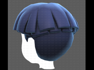 Base Hair for Boy V05 Model 3D