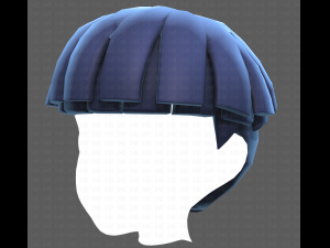 Base Hair for Boy V05 Model 3D