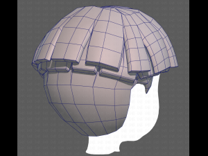 Base Hair for Boy V05 Model 3D