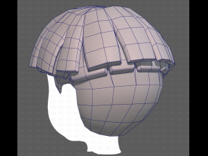 Base Hair for Boy V05 Model 3D