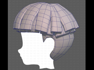 Base Hair for Boy V05 Model 3D