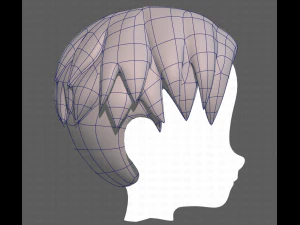 Base Hair for Boy V06 3D Model