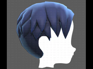 Base Hair for Boy V06 3D Model