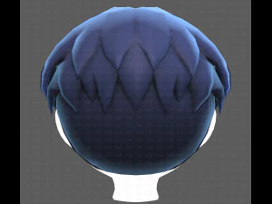 Base Hair for Boy V06 3D Model