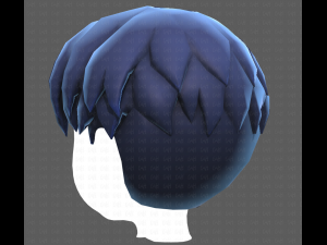 Base Hair for Boy V06 3Dモデル