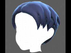 Base Hair for Boy V06 3D Model
