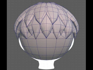 Base Hair for Boy V06 3D Model