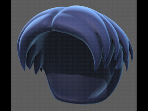 Base Hair for Boy V06 3Dモデル