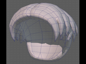 Base Hair for Boy V06 3Dモデル