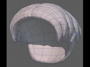 Base Hair for Boy V06 3D Model