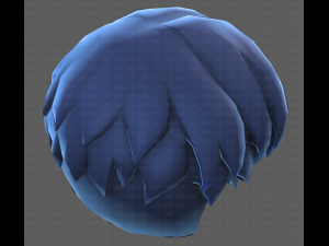 Base Hair for Boy V06 3Dモデル