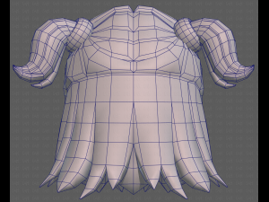 Base Hair for girl V07 3D 모델